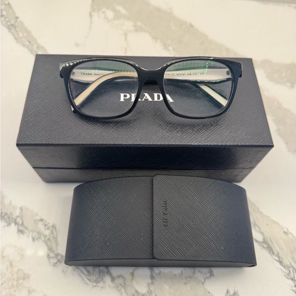 Prada Accessories - Prada Black Eyeglass Frames